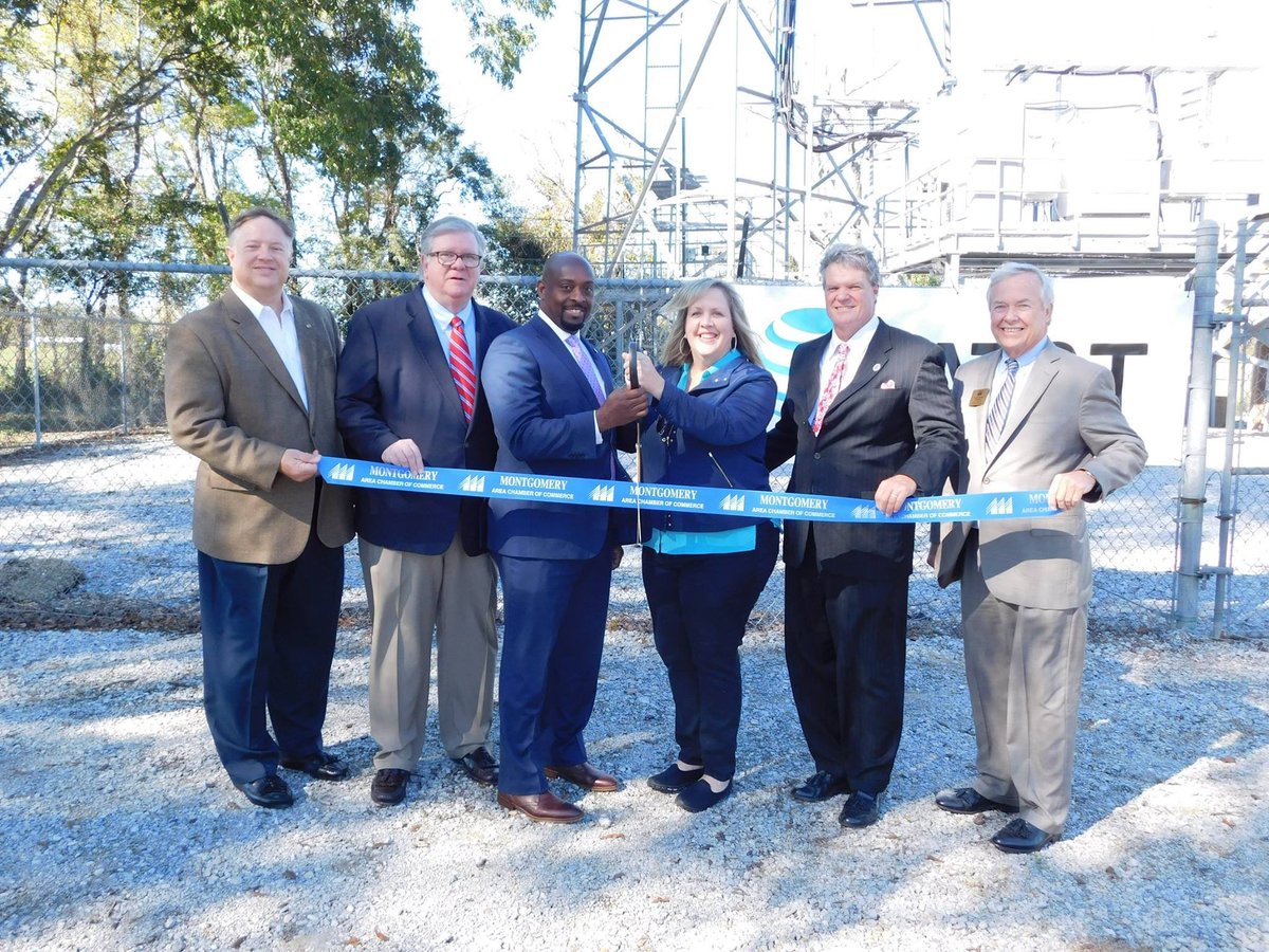 RileyBlount's tweet photo. #ATTinAL proud 2 announce launch of Fixed Wireless Internet in parts of Montgomery and Lowndes Counties @MGMChamber https://t.co/cTyxA8Qi5Z