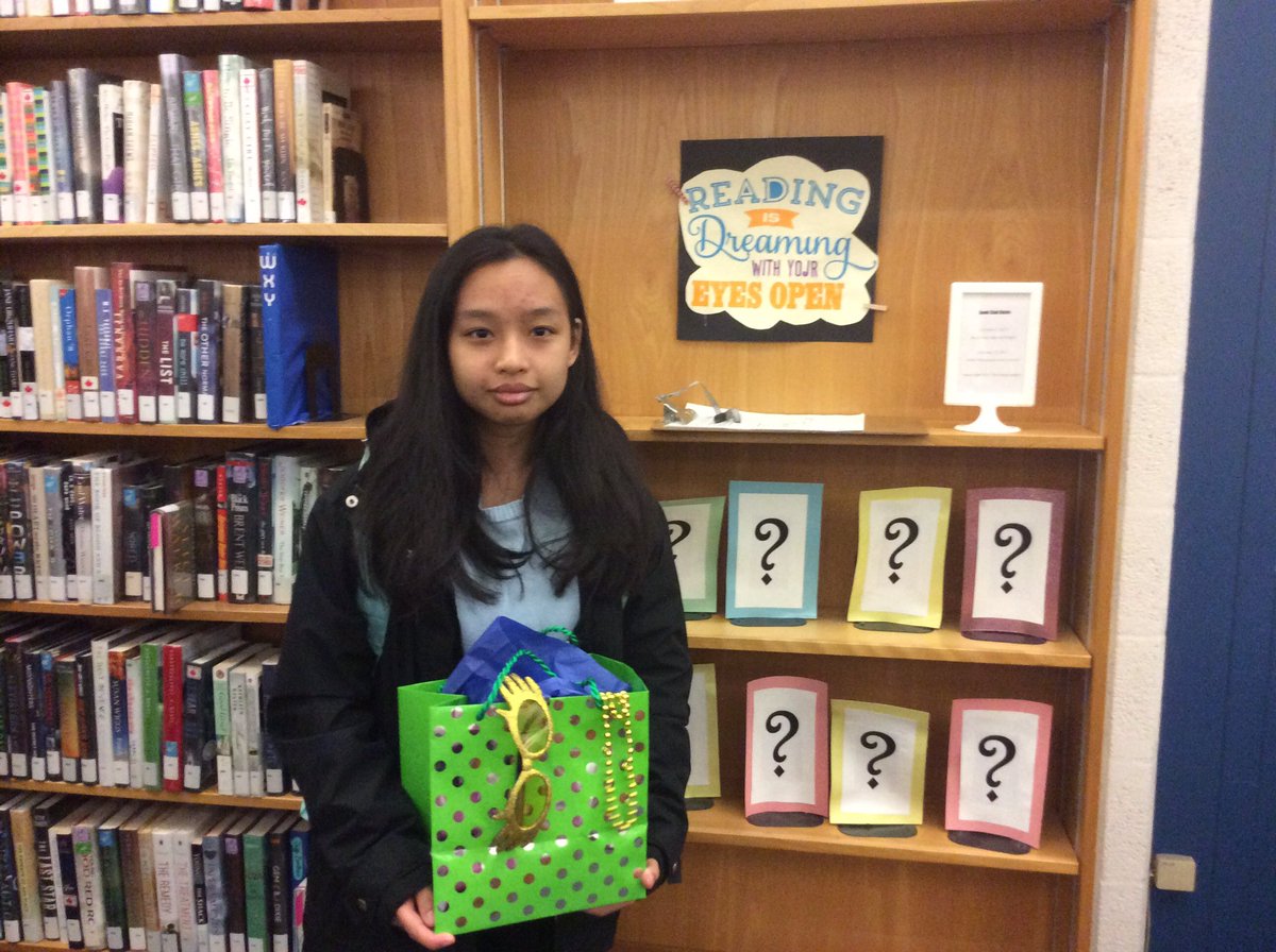 TheSJAMLibrary's tweet photo. Delayed Congrats2 our #UltimateFanofSummer, Paw Sha! Thanks4 participating in Challenges, Reading #SJAMsbc books &going2events! #YouRock https://t.co/uW2Qu3tuxP