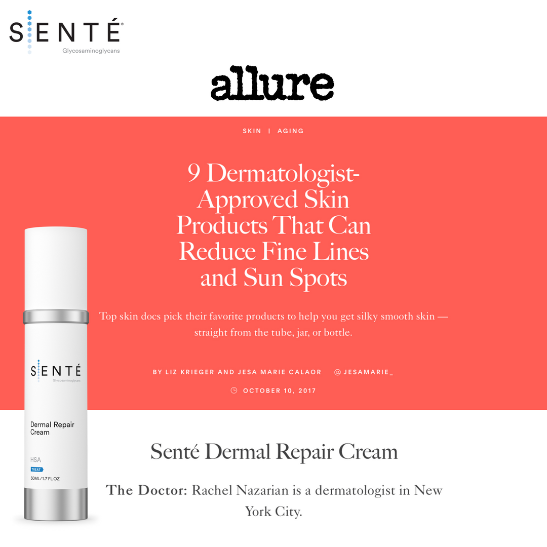 "Nazarian considers this the gold standard of skin care creams"- in reference to Dermal Repair Cream in a recent <a href="/Allure_magazine/">Allure</a> article!