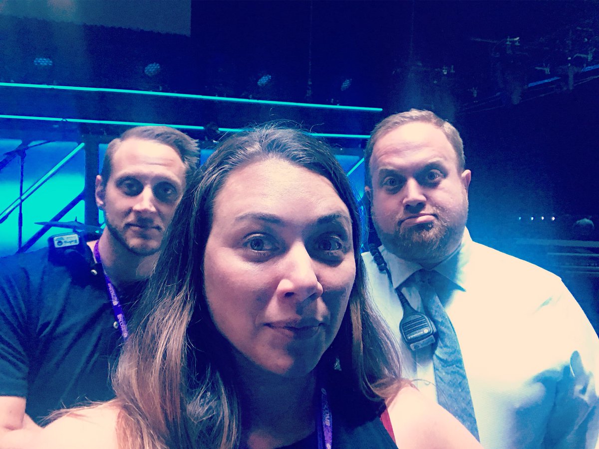 Ready to get this show started. Production Manager ✔️ Production Assistant ✔️ Stage Manager✔️. Yep we’re good.... and go 📹