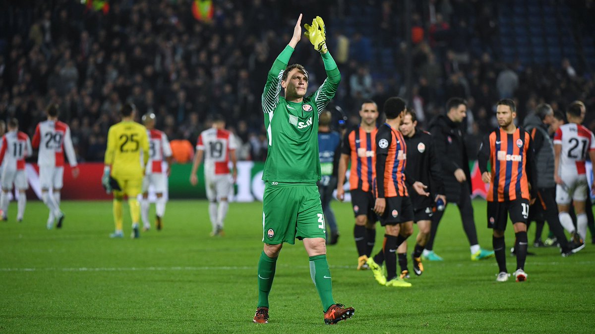 FCShakhtar_eng's tweet photo. 💪 Congratulations on the win, the Orange-and-Blacks! ⚒

👏 Thanks for supporting to each of you!  🙌

#FEYFCSD #UCL https://t.co/pLUxkzoCRe https://t.co/nngi0xAGro