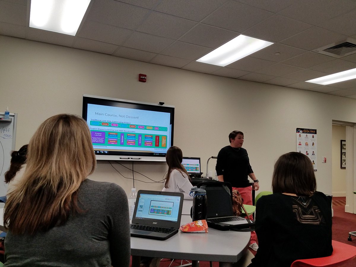 JCS_BTSP's tweet photo. This just happened.  PBL 101 is in the books.  Can't wait to see what these BTs do with their new knowledge.  #jcsbtsp https://t.co/YcMMMQkecV