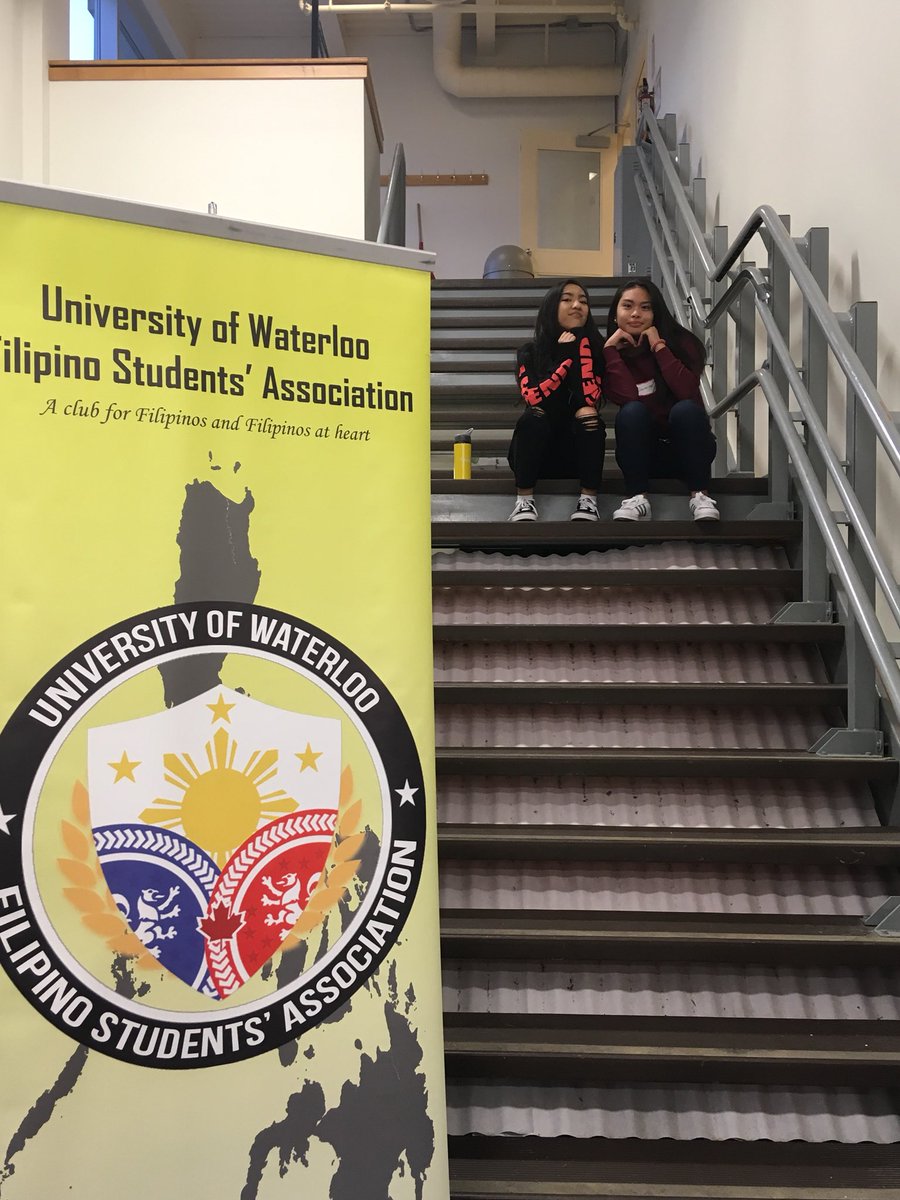 uwaterloofsa's tweet photo. Meet your tour guides for the evening: Clarisse &amp; Jasmine ✨
#TMHTY https://t.co/qV9u3Rbs8Q