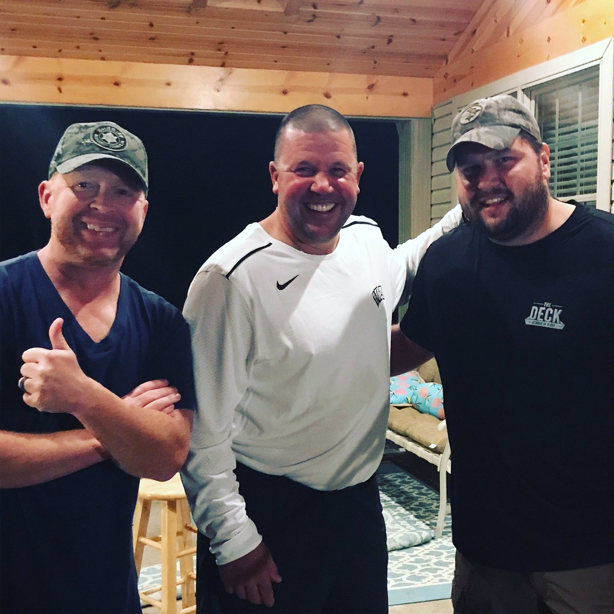 DangerMulder's tweet photo. Loved hanging with Coach Palko from @WestASports Friday night. That's Mr Cool @TimothyEarlBand on the far right! https://t.co/81I6iFK2Lv