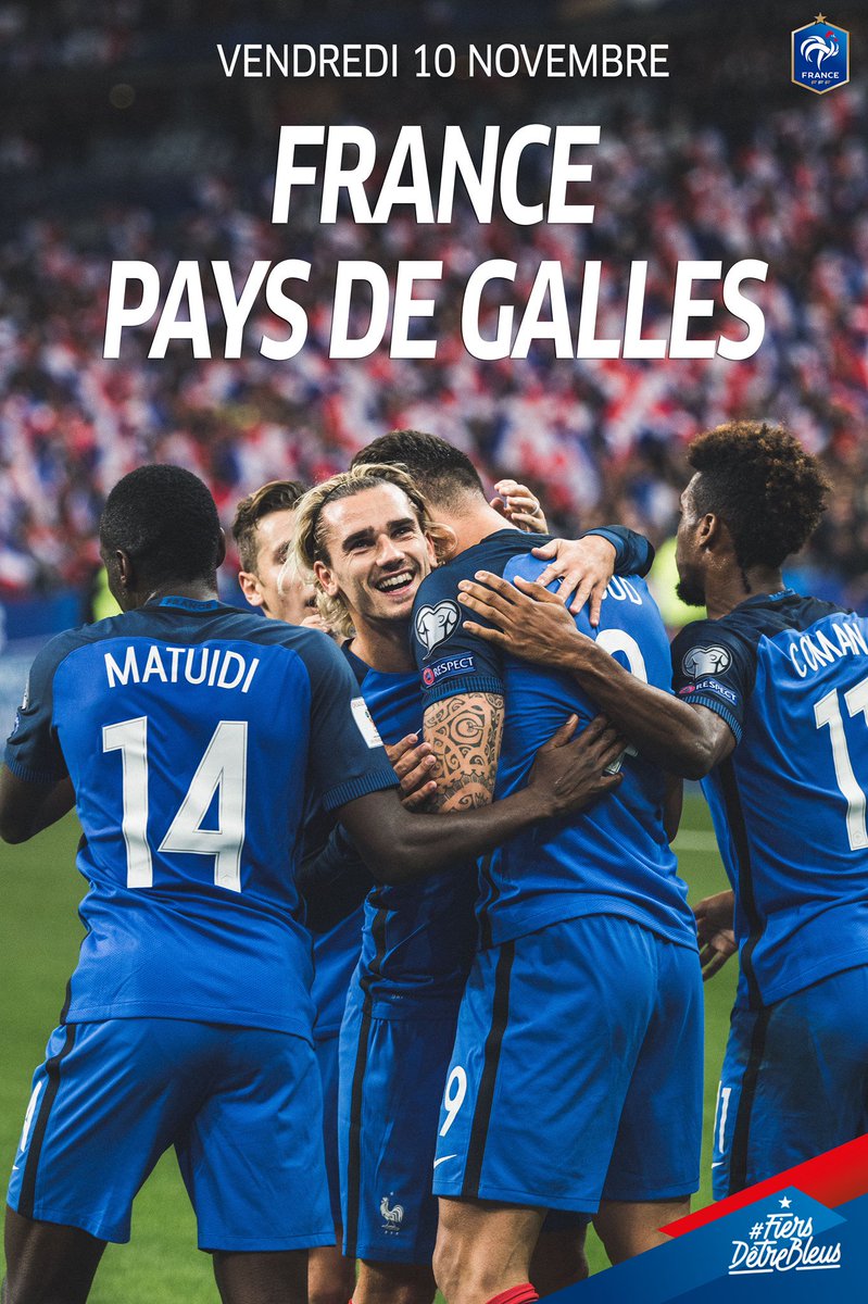 Euro2foot's tweet image. Les #FiersdetreBleus / Galles 10nov préparation #CDM2018. Gros attend l'#equipedefrance #Football 14nov programme :  mondial2foot.com/actu/barrages-…