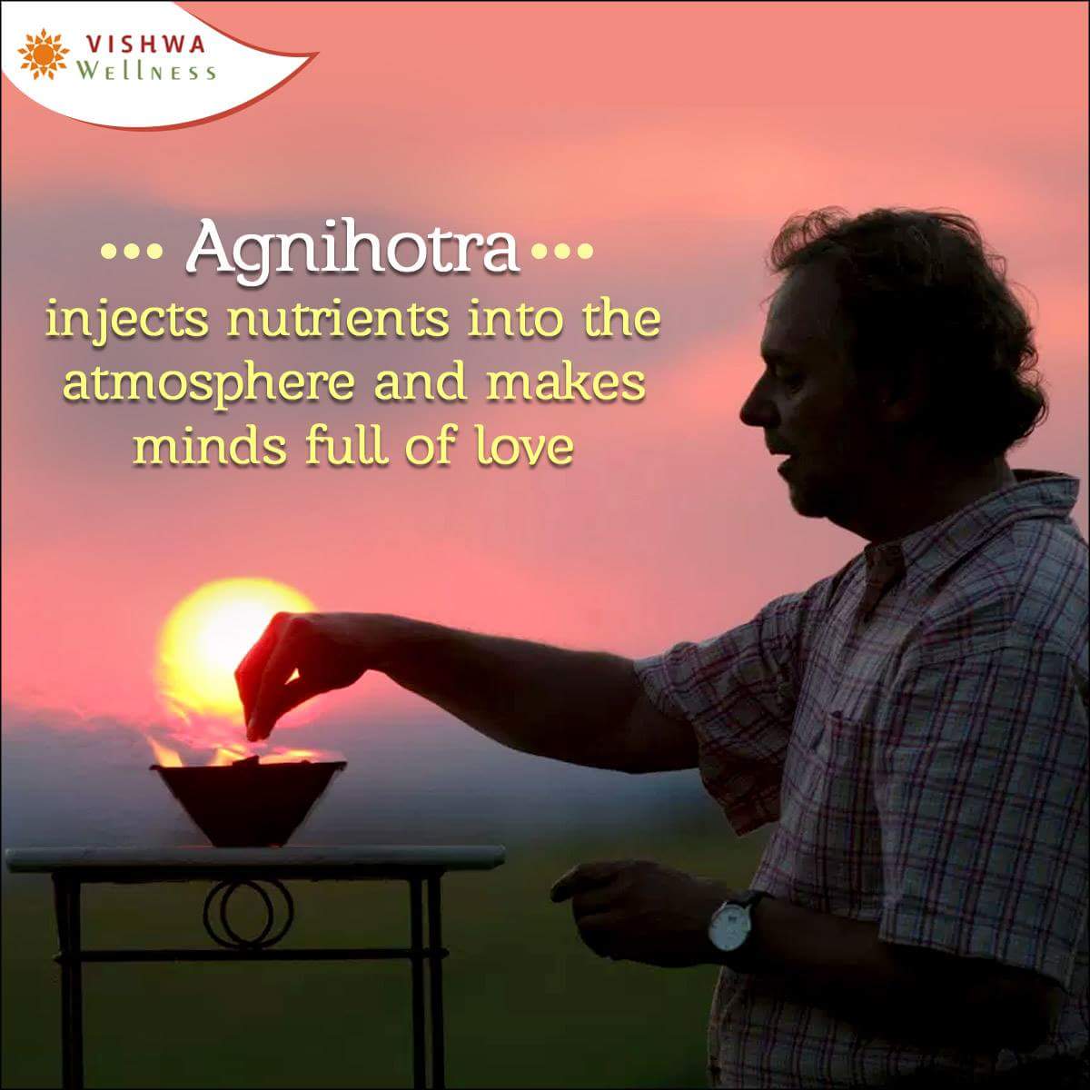 vishwafn's tweet photo. Agnihotra can be performed anywhere, inside the house, on the balcony, in the garden, on a farm or under a tree.#yoga  #Ayurveda #wellness https://t.co/zvbnqFONaJ