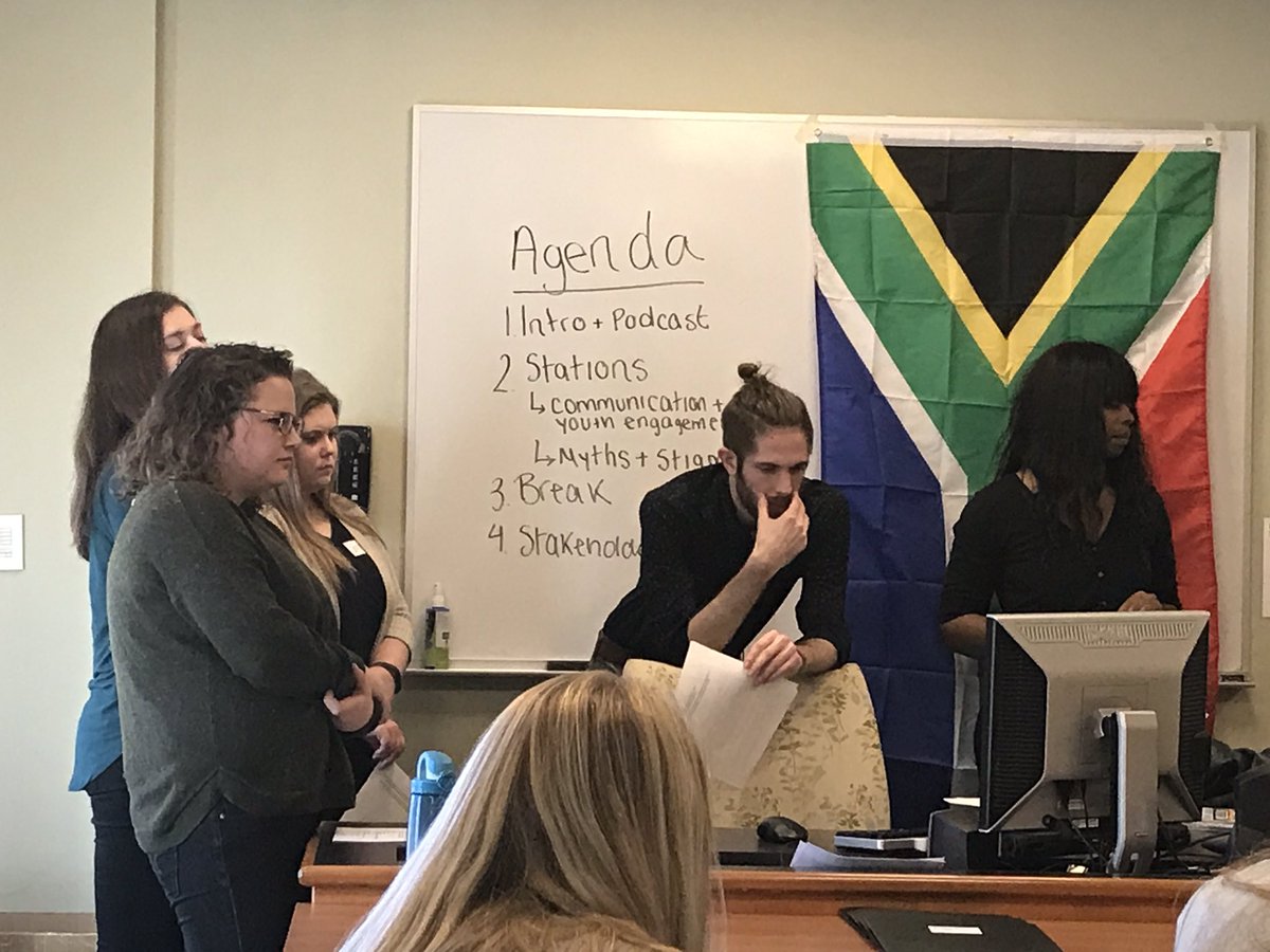 Getting started with our #GH887 on HIV/AIDS. Look at this serious facilitation team! #HIVfreeSA