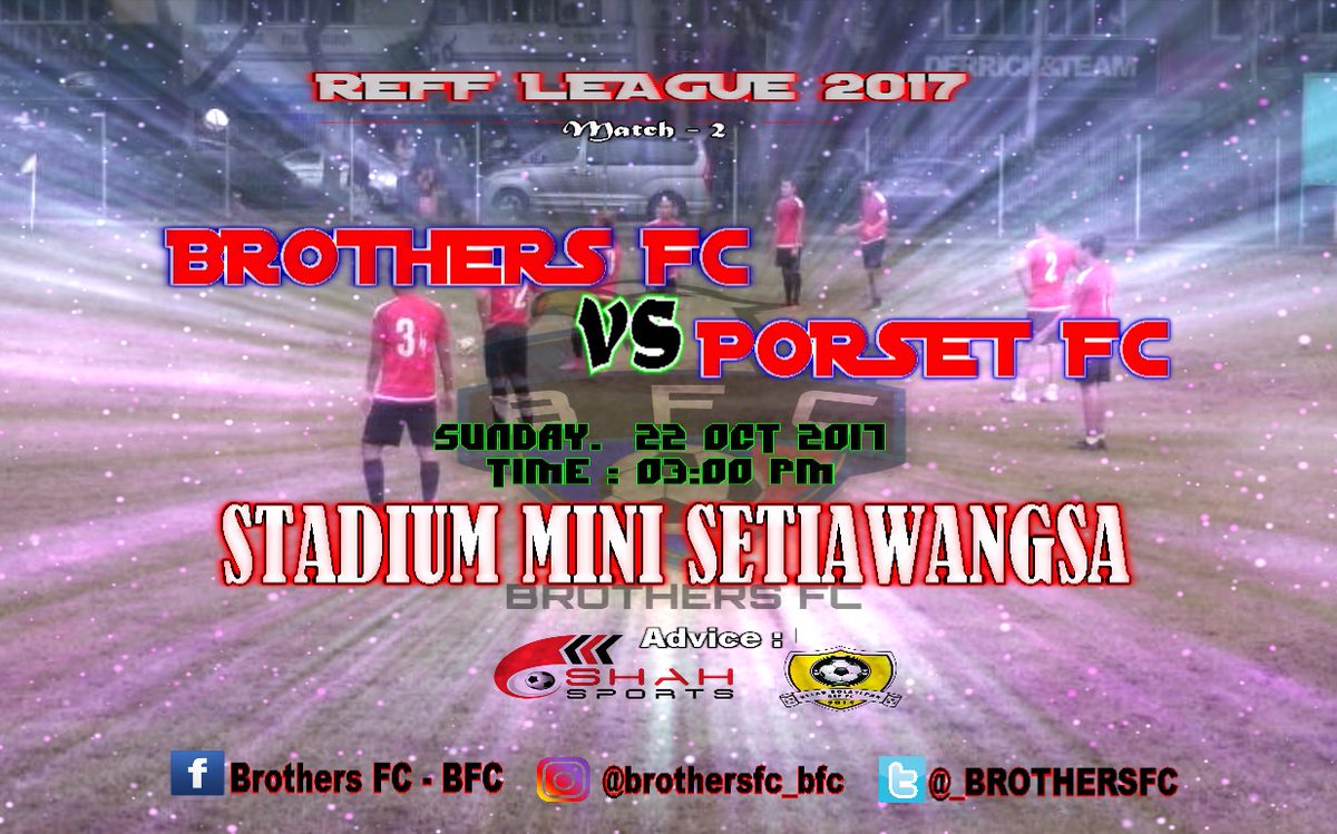 _BROTHERSFC's tweet photo. #brothersfc #misi3mata https://t.co/yOoBGnb08l