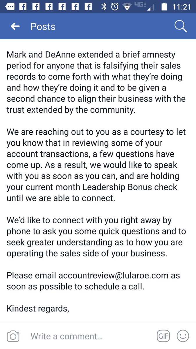 lulahellno's tweet photo. #deannestidham u suck u ugly witch. How dare u of all ppl accuse us of "falsifying sales." What about all the shit you lie about?? #lularoe https://t.co/rdSlH9a1Wk