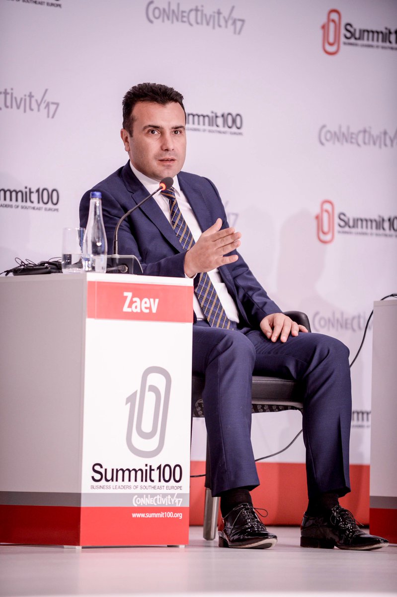Zoran_Zaev's tweet photo. Денеска со моите колеги на #Summit100 ја изразивме нашата целосна поддршка за бизнис заедницата од регионот.
https://t.co/YDH49LYtzY https://t.co/JuvYw44Bp0