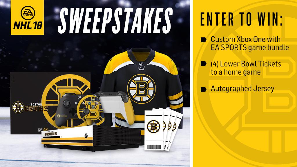 Boston Bruins on X: Only 1 day left to enter the @FDSportsbook sweepstakes  for the chance to win a team signed jersey! Must be 21+ years old to enter  →   /