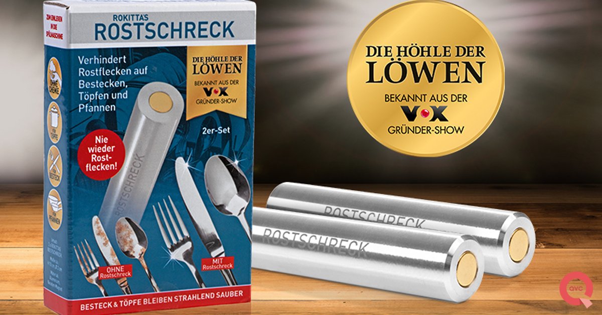 WirsindQVC's tweet photo. Es hat #geduemmelt! #ROSTSCHRECK ist jetzt bei #QVC im Shop! Hier kommst du zum Angebot: https://t.co/9pxMvQwvzO #dhdl #ralfduemmel https://t.co/84v4yYvKgu