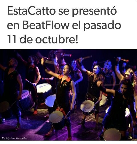 Ya podés leer la reseña del show de #EstaCatto.No te pierdas el próx #AfterOffice el 15/11 👉 fueradefocomagazine.tumblr.com/post/166502652…