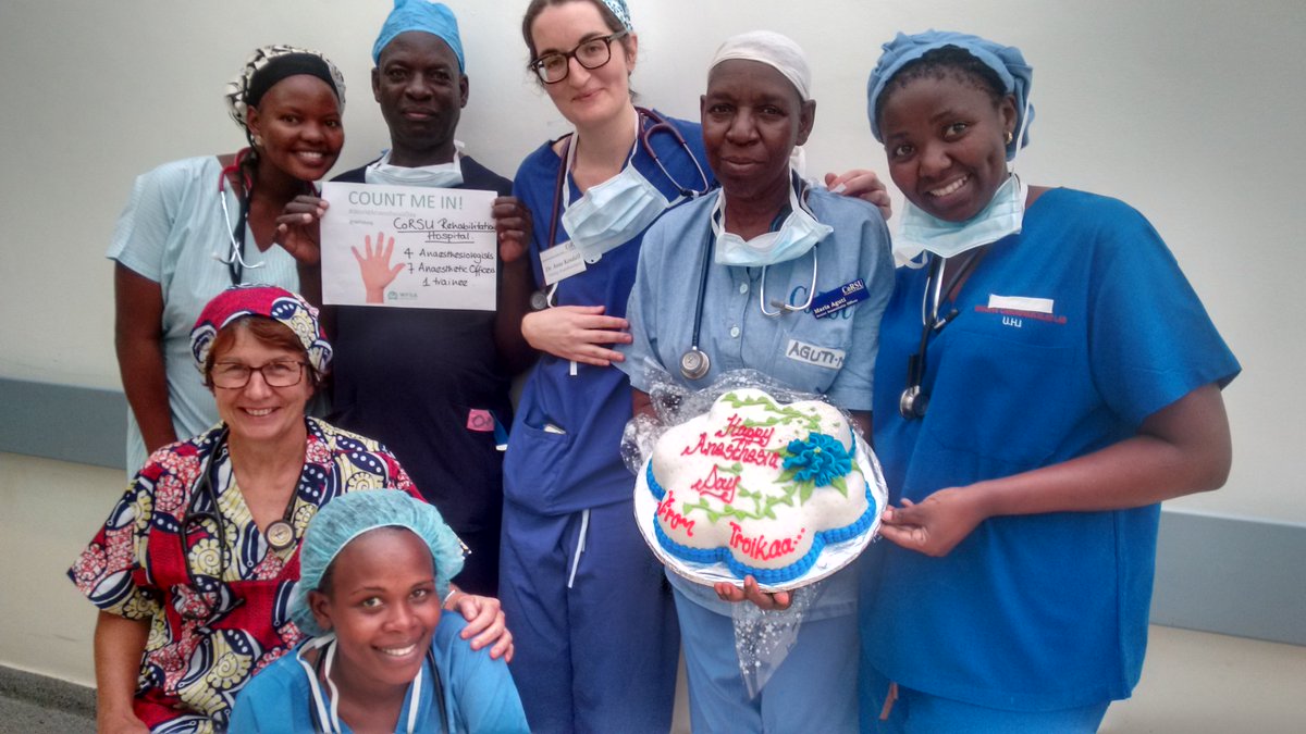 SarahKampala's tweet photo. #anaesthesiaworkforce #PracticeAnaesthesia#UnitedForAnaesthesia https://t.co/EYdW3NZ7jL