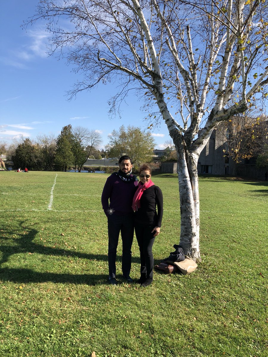 CathDAmico's tweet photo. I love showing off our gorgeous campus to visiting guests! Thanks for coming to @TrentUniversity @EdgarSalomonEsc! #MexicoCanada https://t.co/3ZwODmBgaD