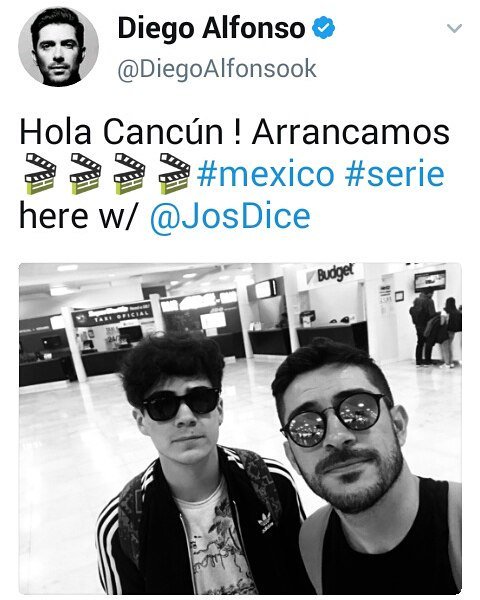 Coders_Boys's tweet image. Jos participará en una serie llamada #16Cincuenta y se estará grabando en Cancún 😱😆
