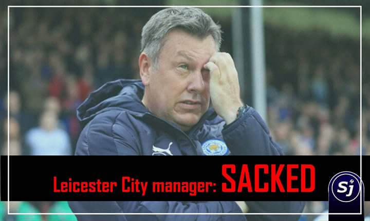 Sports_Joint's tweet photo. Another premier league manager sacked. 
#LeicesterCity #shakespeareout https://t.co/npVCQVzhri
