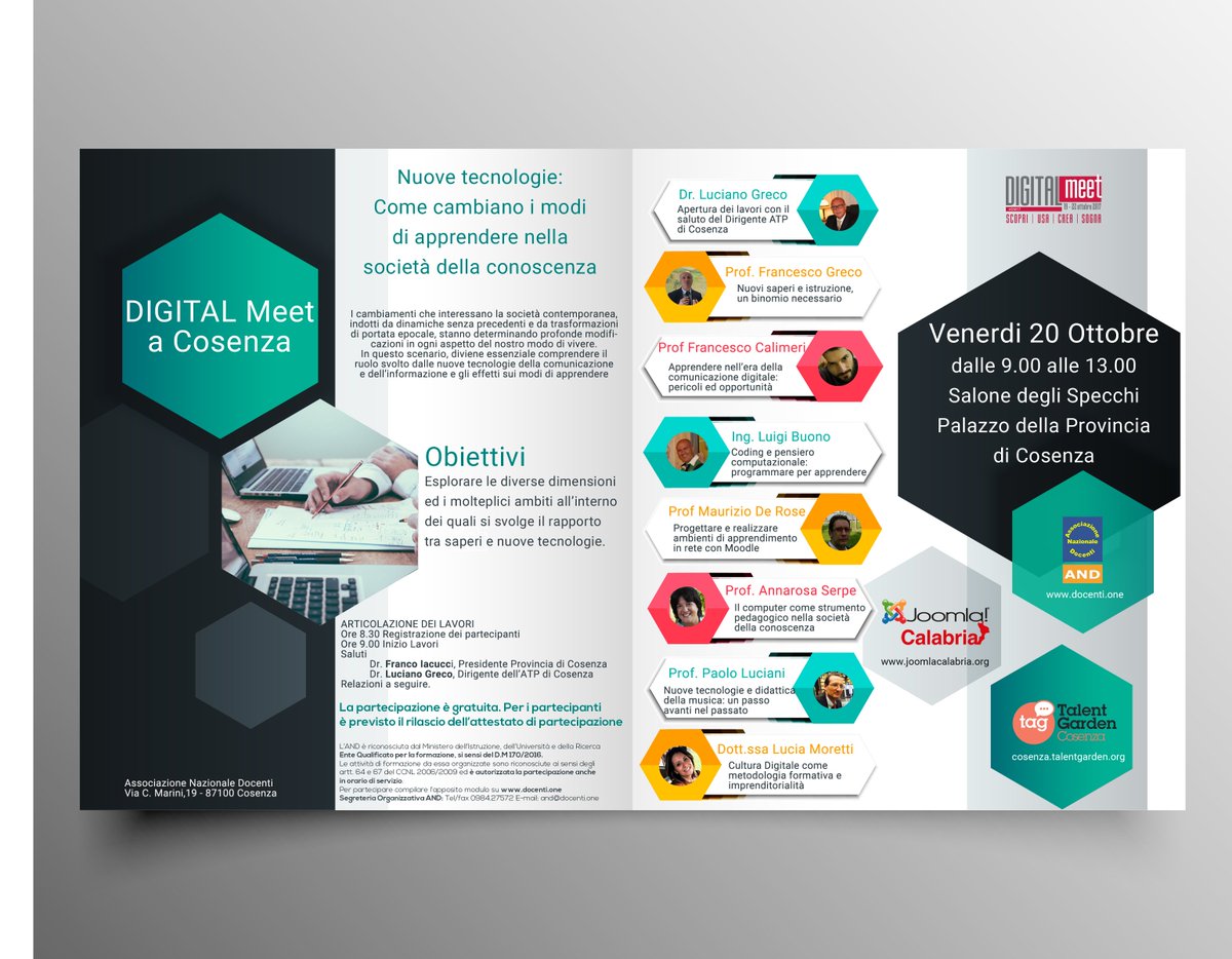 JoomlaCalabria's tweet photo. Oggi abbiamo raggiunto i 100 Docenti iscritti, questo dimostra che c'è un grande bisogno di buona formazione #dm17 #joomlacalabria https://t.co/mFoRJdSy4b
