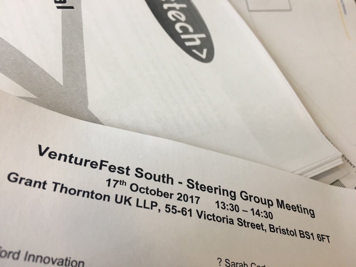 hantsconference's tweet photo. @GrantThorntonUK @VenturefestSO thanks for hosting our planning meeting in #Bristol today #VFBB17 https://t.co/DutYSGMfDG