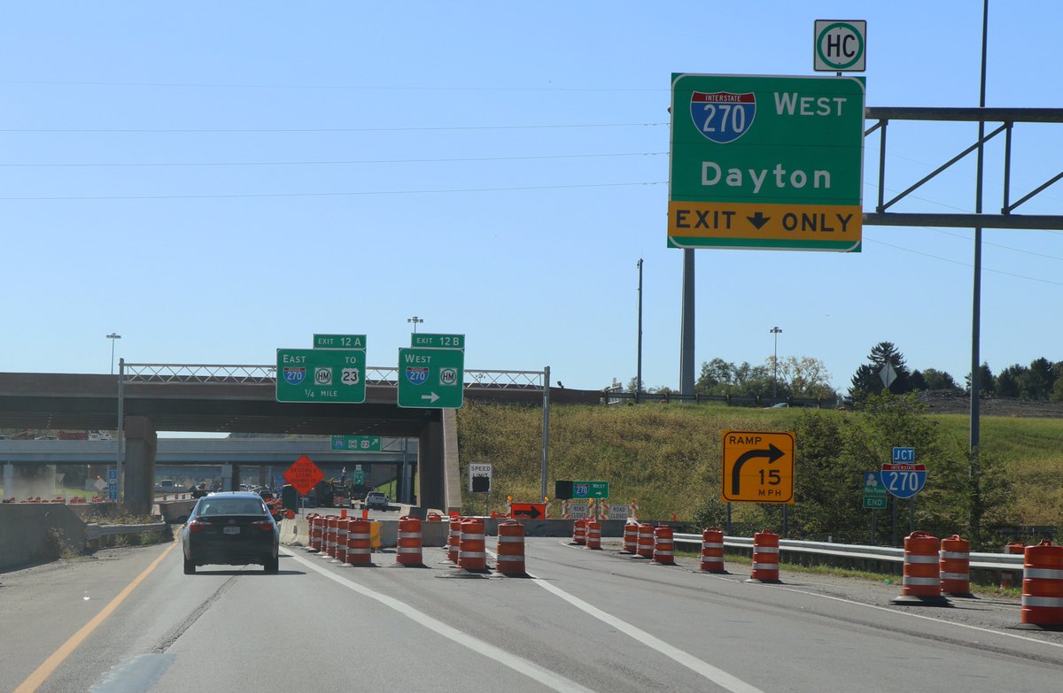 ODOT_Columbus's tweet photo. GOOD NEWS SR 315 DRIVERS: All NB lanes open by 5 AM Friday &amp; all SB lanes open by Saturday AM, weather permitting. #NorthSideMegaFix https://t.co/R6jX7jE5zs