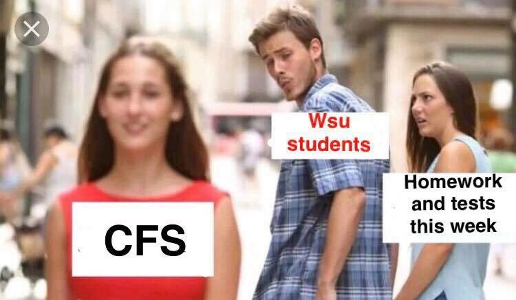 Go Cougs! 🎉🏈 #team5 #WSUHomecoming17 <a href="/WSU_SEB/">WSU SEB</a>