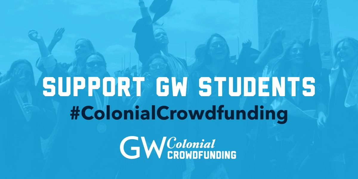 anneg821's tweet image. CROWDFUNDING IS BACK! 💸💸💸 Check out the Fall 17 projects from @GWAQWA @MuBetaDST @GWTV &amp;amp; @GWRaas go.gwu.edu/crowdfunding #gwu