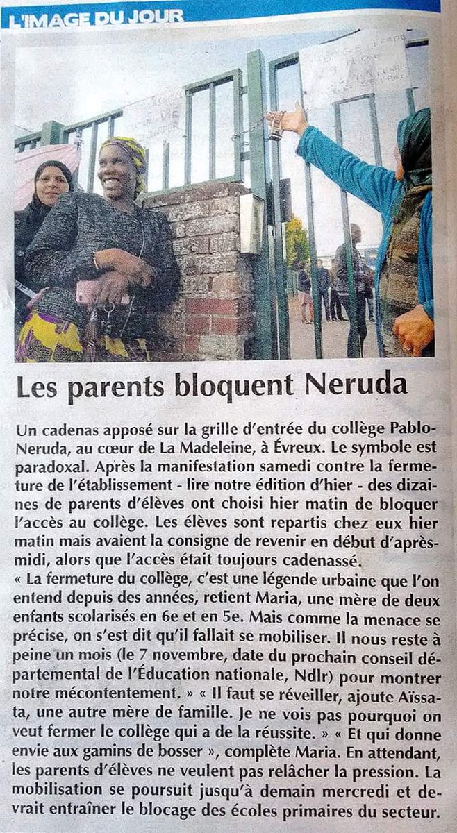 Les parents sont déterminés à se faire entendre... Quand est-ce que <a href="/DepartementEure/">John Miller</a> ou <a href="/VilleEvreux/">Ville d'Evreux</a> viendra à leur rencontre? #sauvonspablo