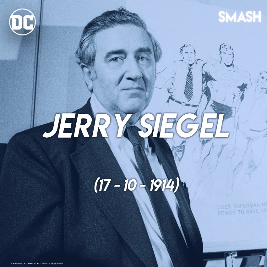 #JerrySiegel, una de las mentes detrás de #Superman, cumpliría años este día. 

bit.ly/2wPVOLX
