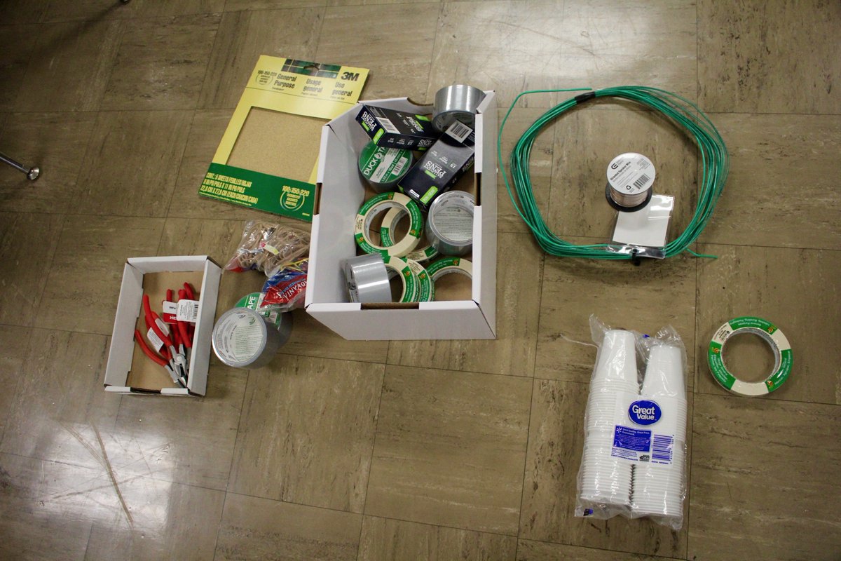 UA_Schools's tweet photo. @ibuahs students are making functional mini prosthetic legs from these supplies + 2 pens in connection w/ @UA_Socktober! #ServeLeadSucceed https://t.co/gYpUiKHLYc