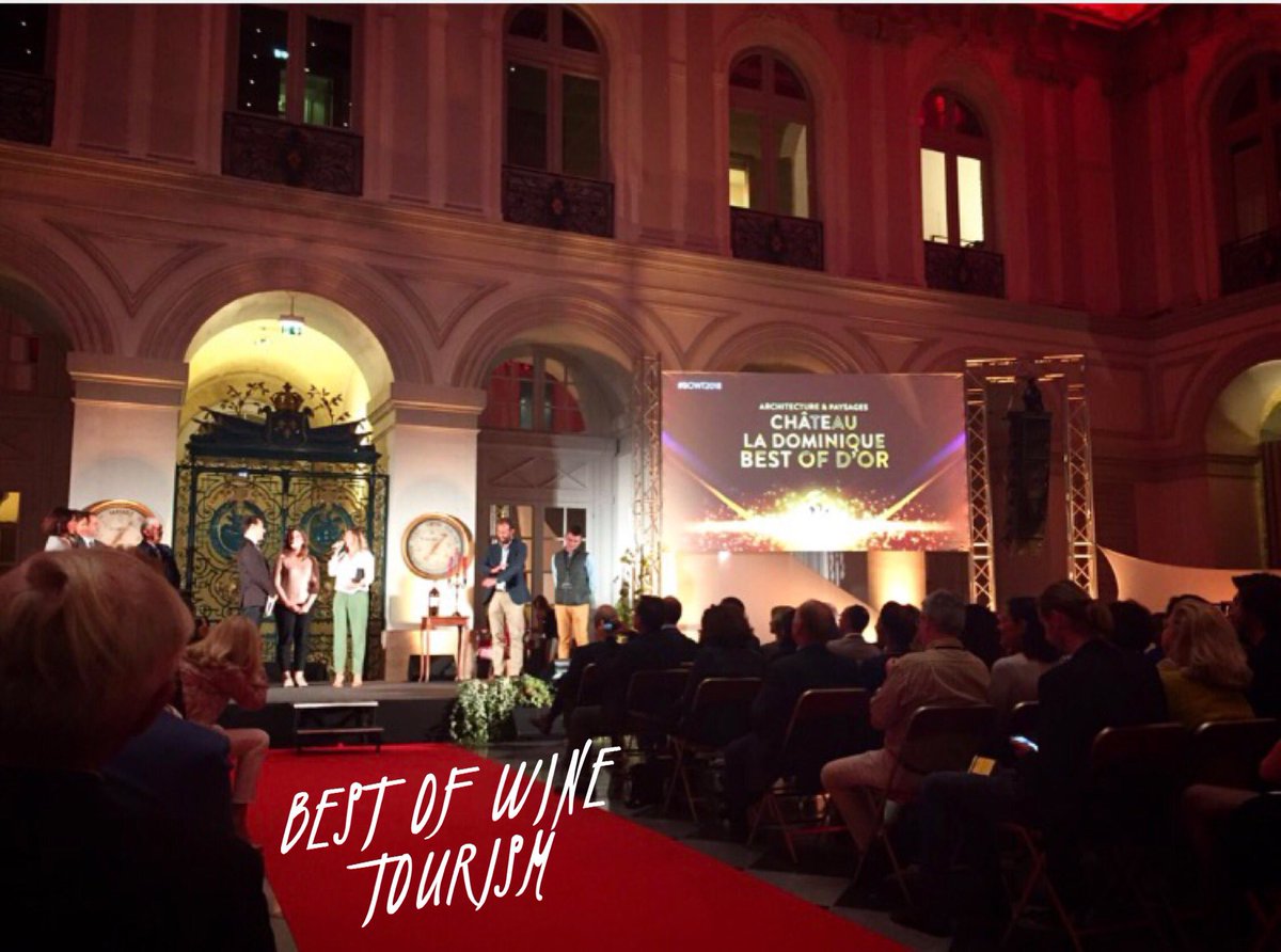 chladominique's tweet photo. Château La Dominique remporte le Best Of d'Or aux @BestOf_Bordeaux dans la catégorie Architecture &amp; Paysages, merci ! https://t.co/pXqOn0GVtS