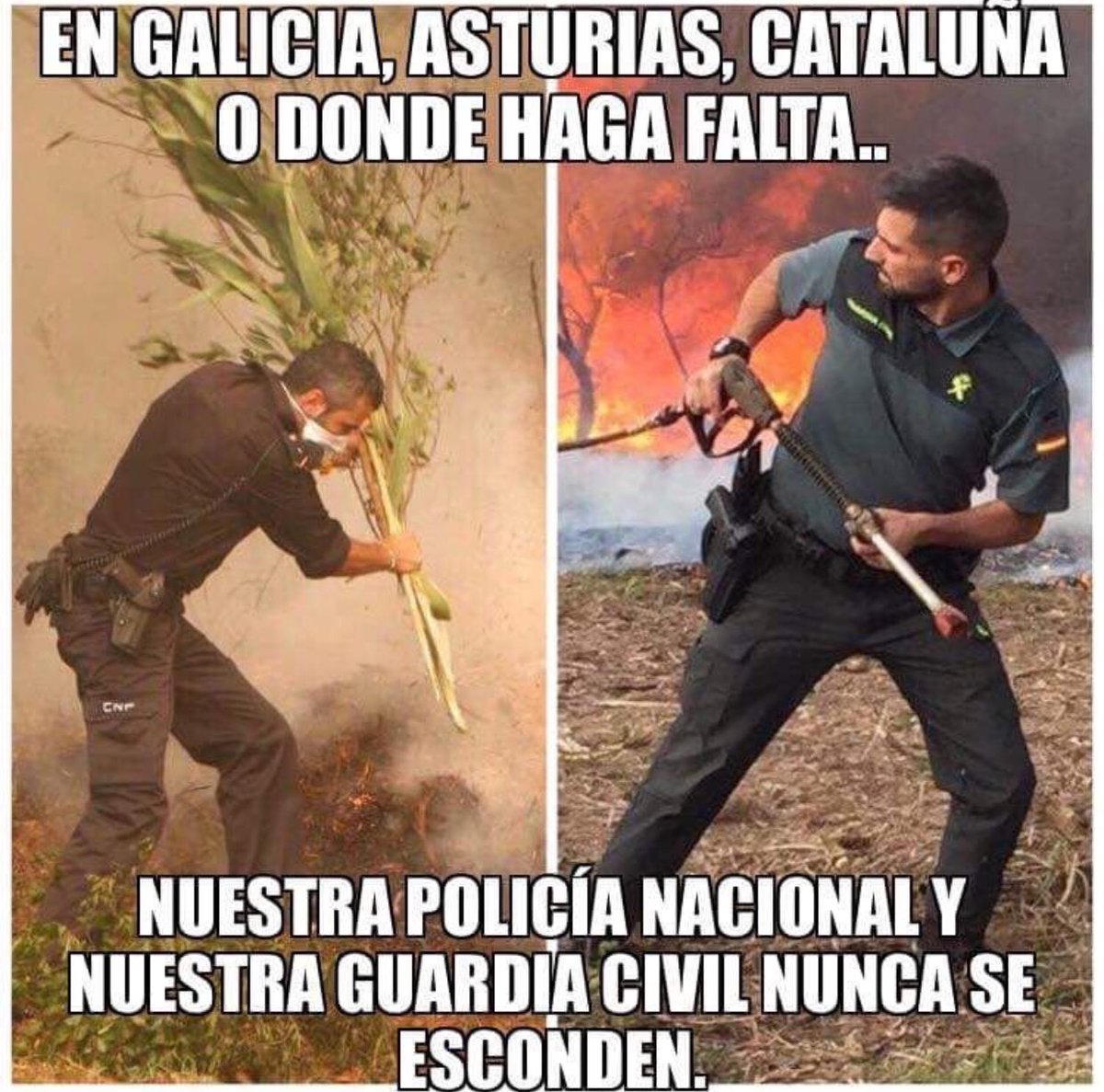 JOSEMANUELSOTO1's tweet photo. Apoyemos todos a los q siempre están cuando se les necesita  #27OctBastaYa #EquiparaciónYA #NoEstaisSolos @jusapol @guardiacivil @policia https://t.co/8NEUIYw1RZ