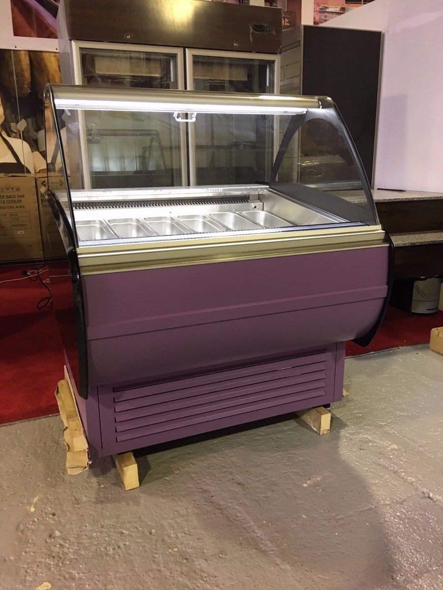 BestronicLtd's tweet photo. SCOOP ICE CREAM FREEZER 12 PANS CURVED GLASS TOP MODEL IN VIOLET 
FOR MORE INFO https://t.co/LPSgiAbgxt https://t.co/tcIbm5N8vR