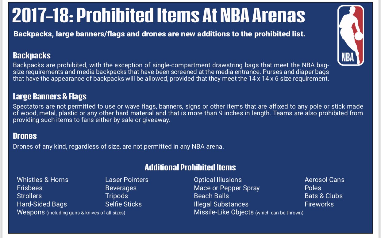 The 9 Items Banned from the NBA