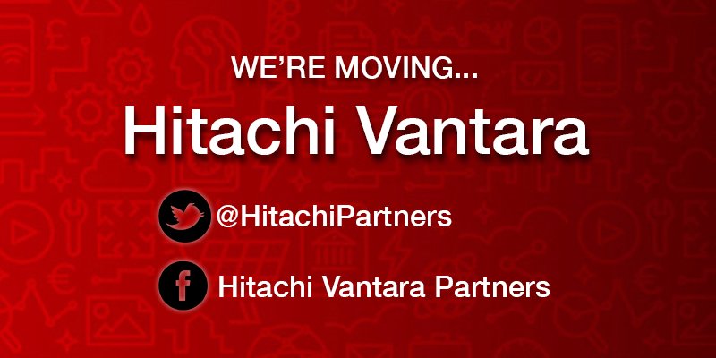 HDSPartner's tweet photo. We are no longer Hitachi Data Systems! Follow us on our new accounts. https://t.co/Lk2tt8W4v5