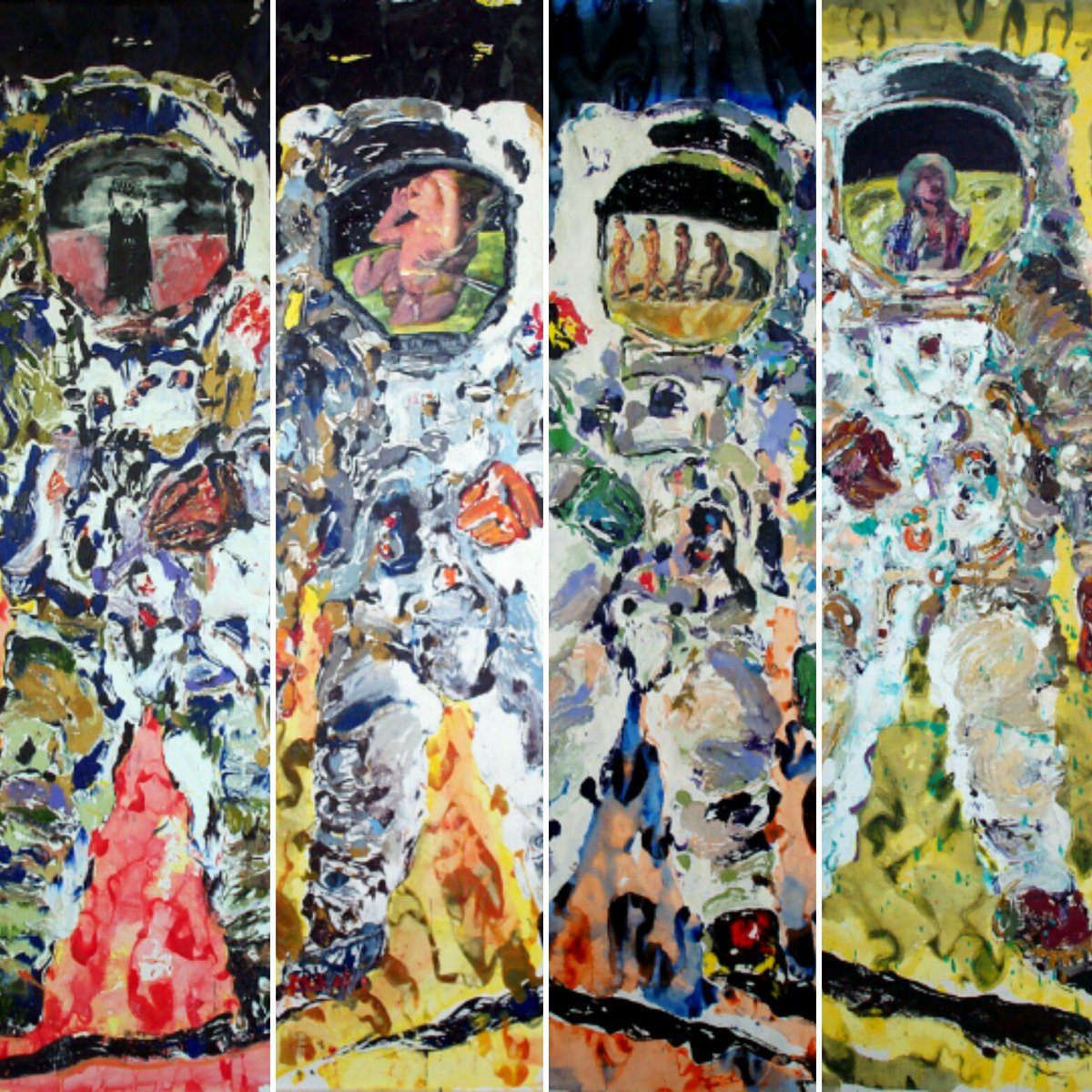 unklecollect1's tweet photo. The Apostle - Astronauts series from Tom Ackermann; a solo show is in development #unkleart #popupevents #lndont https://t.co/lnmvS5zMzd