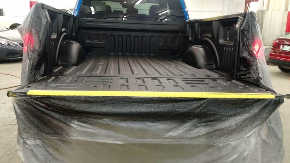 MikeFinninFord's tweet photo. Our spray-on bedliners are second to none! Protect your truck! #Dubuque https://t.co/HawkQFkNNl