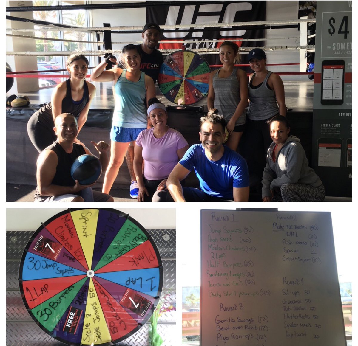 Ufc Gym Torrance Ks On Twitter A While Back With Our Workout Wheel Of Fortune What Exercises Do You Want To See On There Ufcgym Boxing Kickboxing Dut Fit Fitwheel Https T Co Vxqqhvlljz