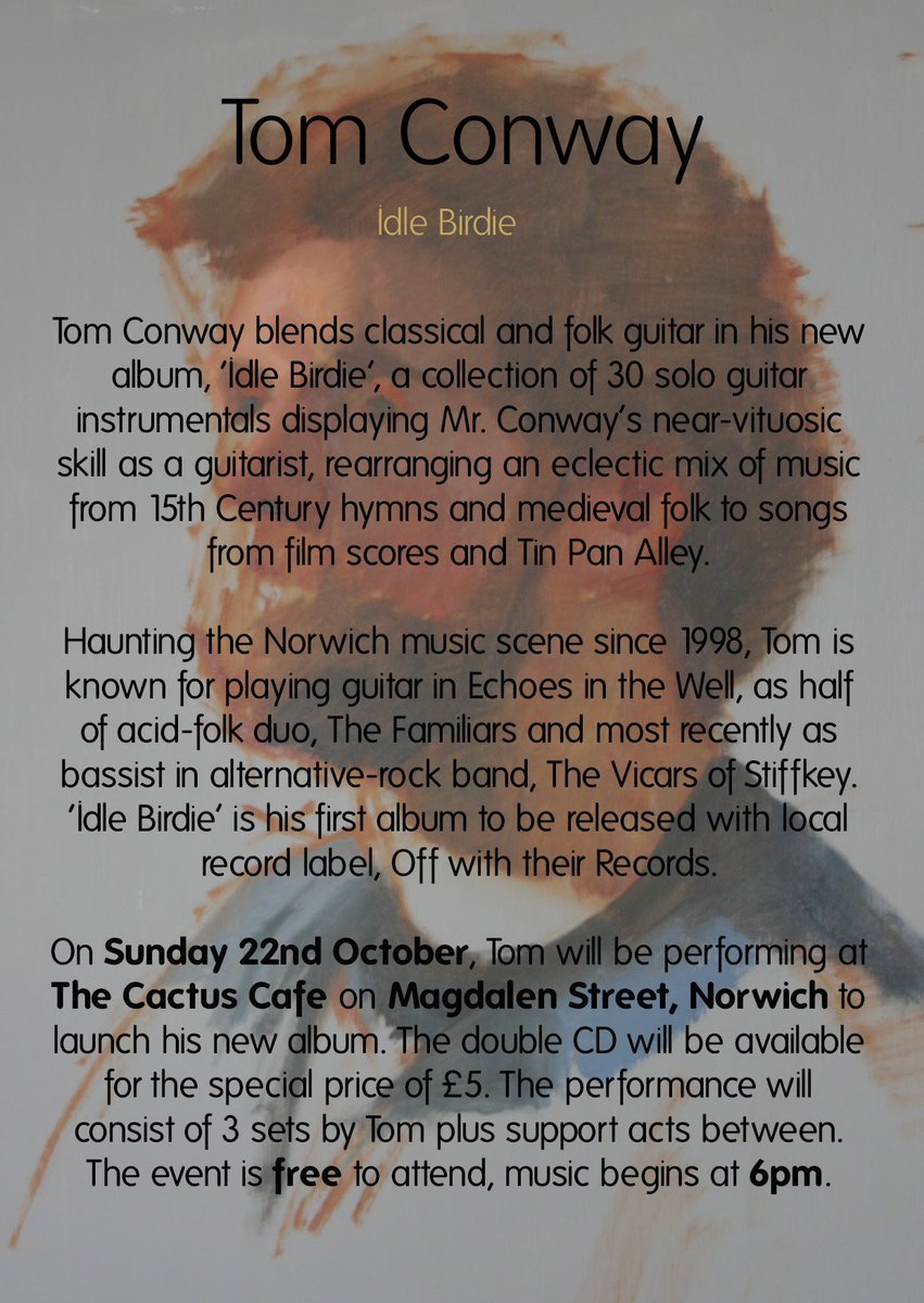 22/10//17 - The Cactus Cafe, Magdalen Street, Norwich