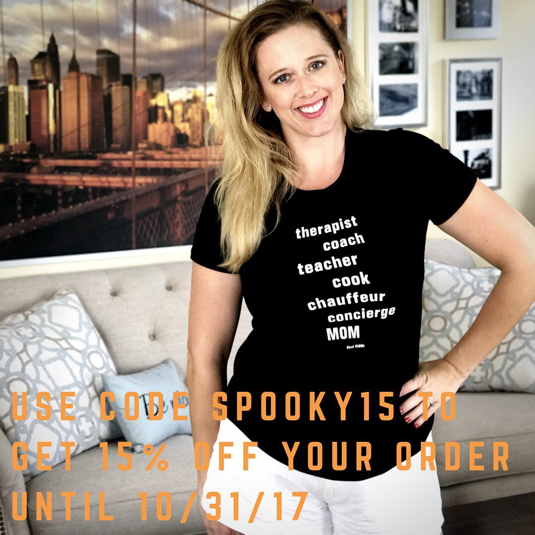 kindkiddoshop's tweet photo. Use code SPOOKY15 to get 15% off all orders until 10/31/17! #momlife #wearkindness #bekind https://t.co/rq8l5OwxQZ 🎃🎃🎃 https://t.co/x778l58iNi