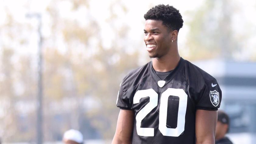 Raiders's tweet photo. Back on the practice field. https://t.co/7QZI1TjXMz