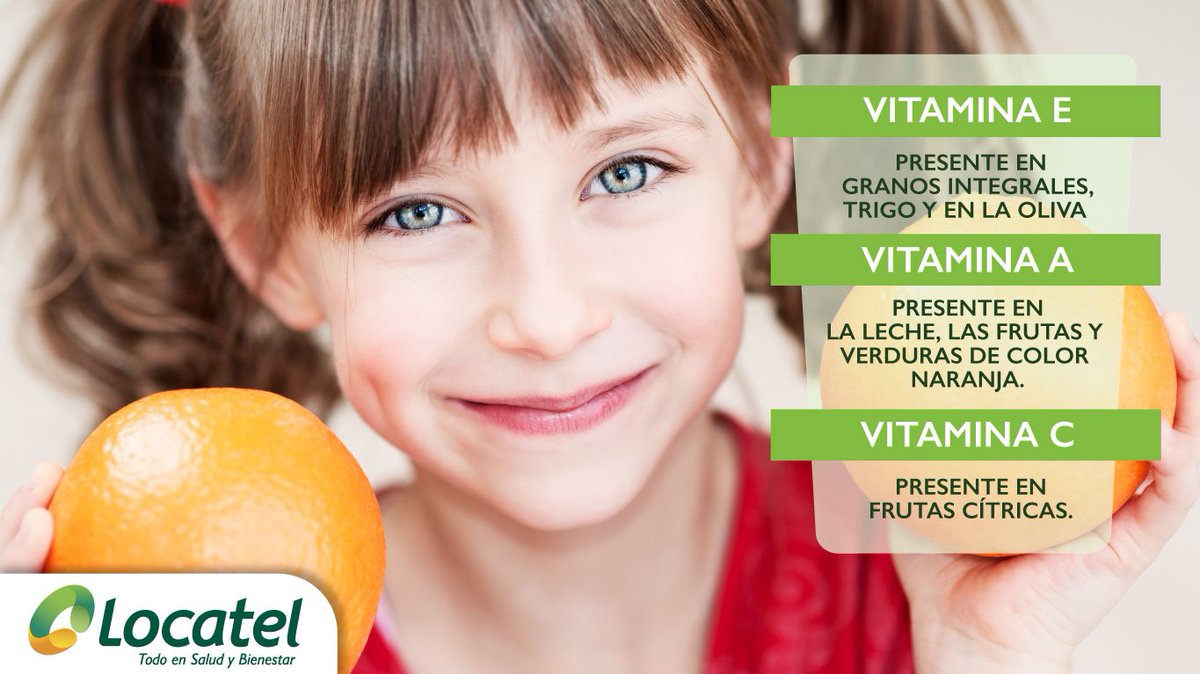 Los niños necesitan diferentes vitaminas para su crecimiento, ofrécele a tus hijos una alimentación variada. #TipsLocatel