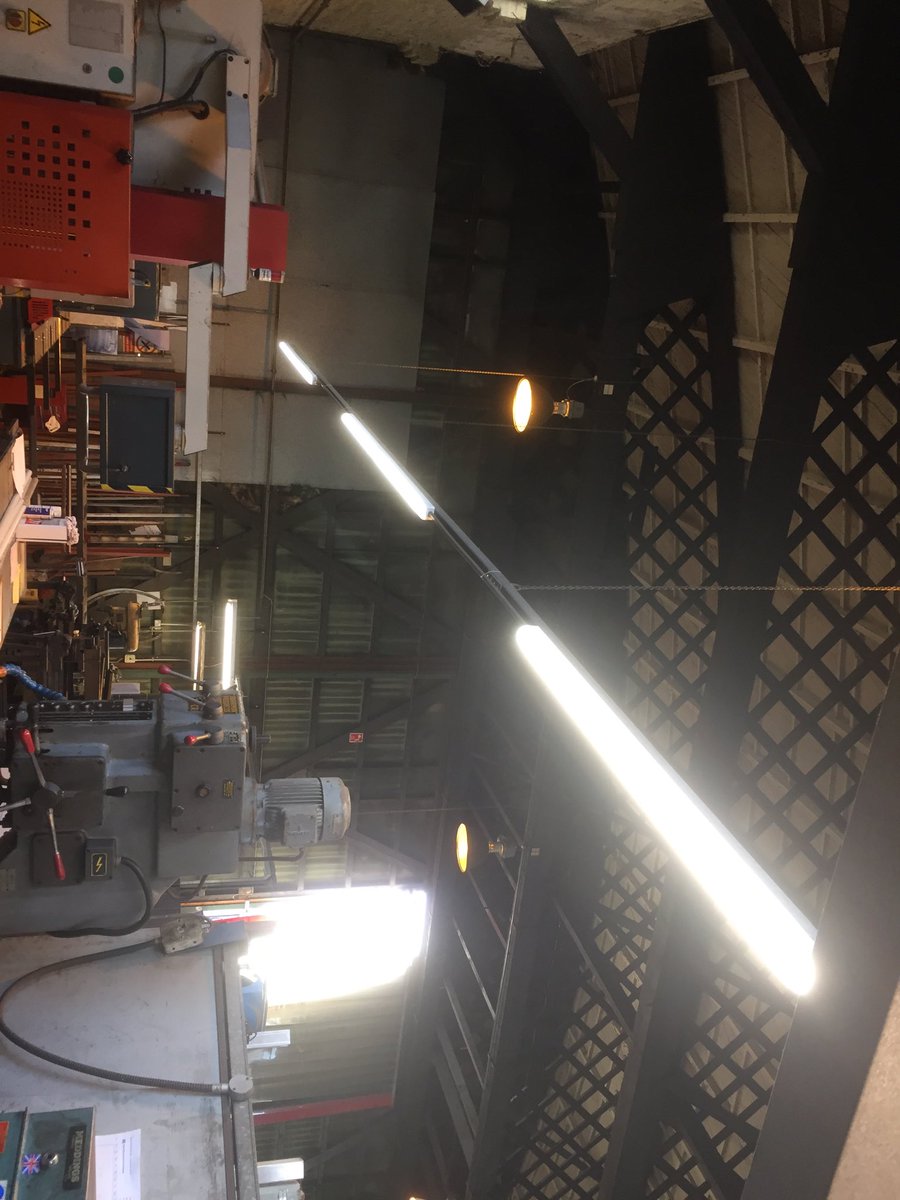 Fluorescent tubes? No way - LED battens are the way forward. Much brighter, no maintenance and cheaper to run