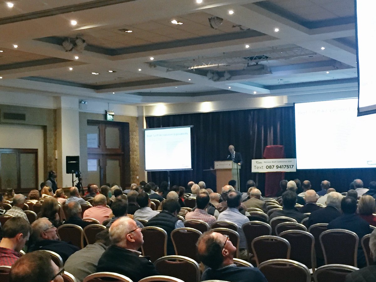 AgrilandIreland's tweet photo. @Teagasc's Kevin Hanrahan concludes #BeefConf17 - focusing on #Brexit at its potential impacts for Irish farmers https://t.co/2x9PWPwoTn