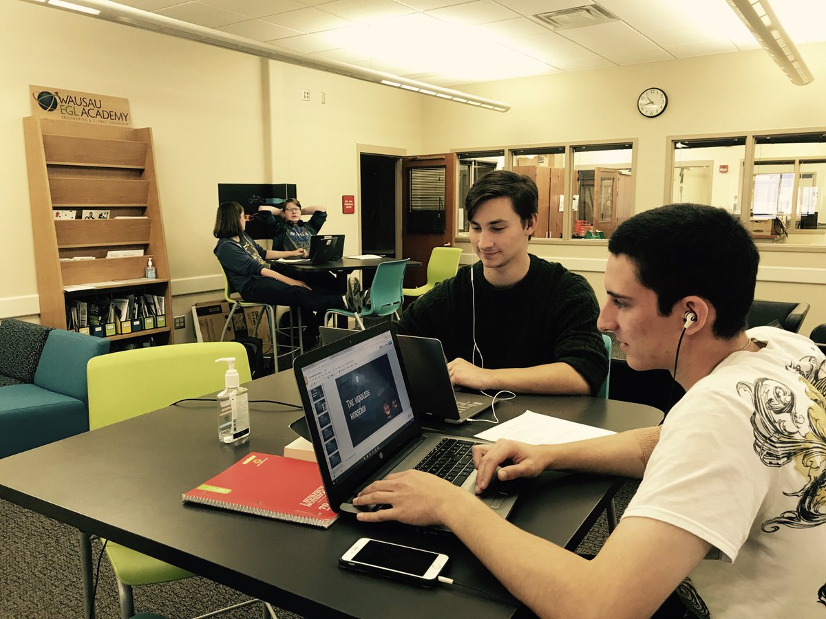 wausauegl's tweet photo. Senior project research
21st-century learning environments @wausauegl @WausauSchDist #teach4me https://t.co/uLfu7wjmNN