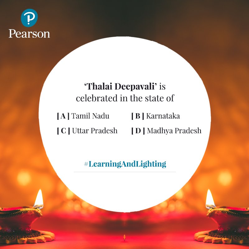 PratikSingh_'s tweet photo. @PearsonIN A2) Tamil Nadu
#LearningAndLighting https://t.co/H6mjXWkSL3