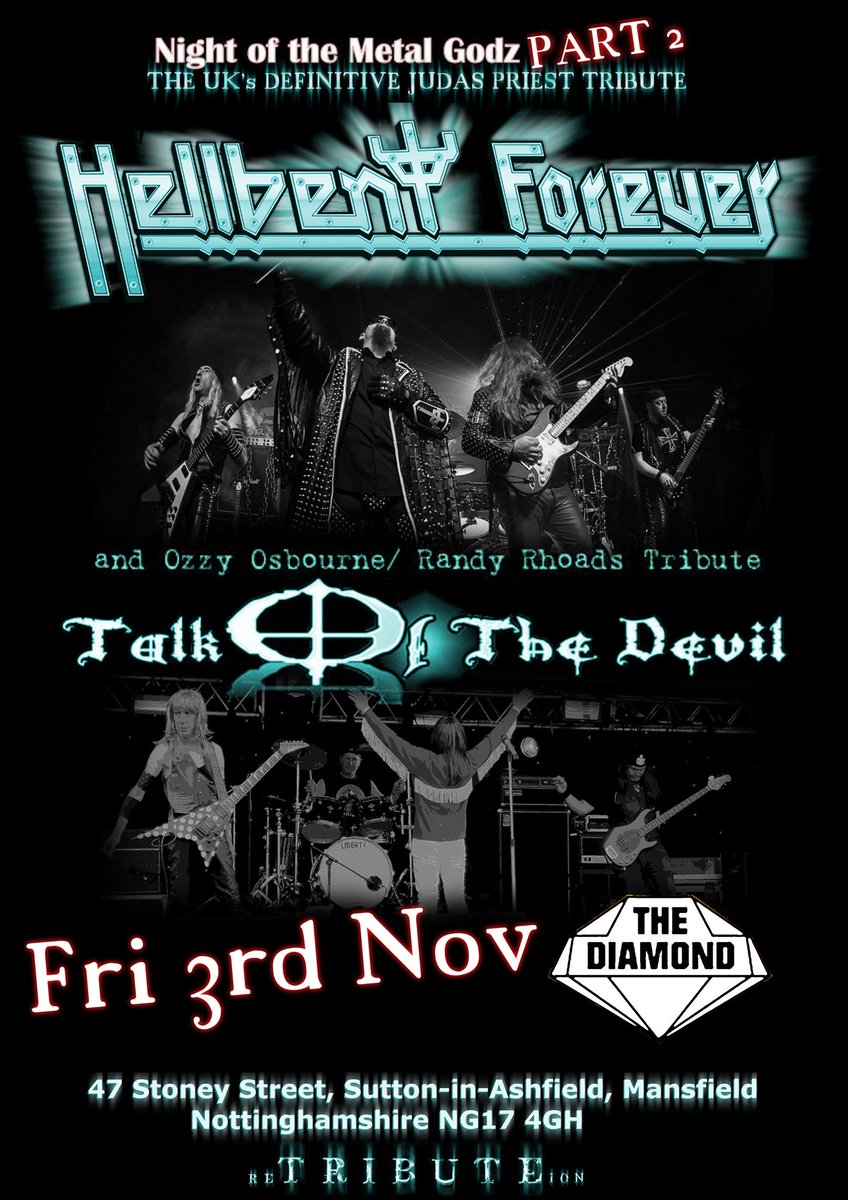 Next up for TOTD is a trip south for A Night Of The Metal Godz - Part 2 with <a href="/Hellbent4ever/">Hellbent Forever</a>
#definingmastersofmetal
