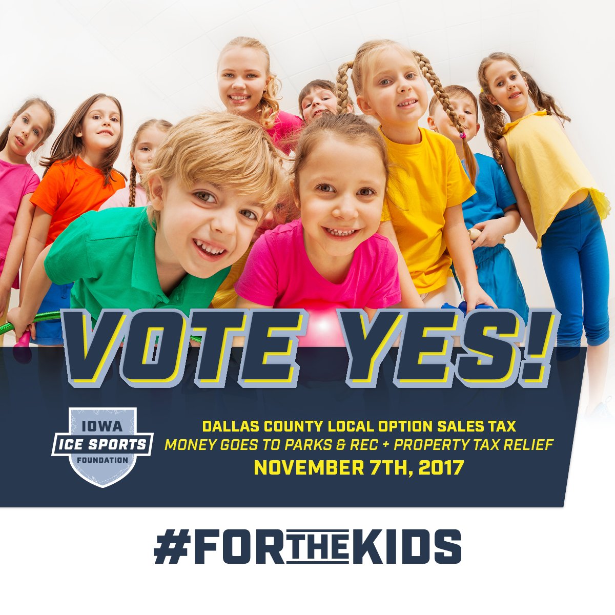 IowaIceSports's tweet photo. #ForTheKids
A great way for Dallas County residents to support the #Iowa Ice Sports Foundation's future facilities is to Vote YES! https://t.co/RZTDuSf2c9