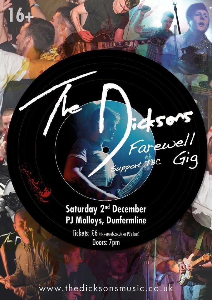 The Dicksons (@thedicksonsband) on Twitter photo Get down to <a href="/PJMolloys/">PJ Molloys</a> on the 2nd of December for your last chance to catch The Dicksons! Thanks to everyone whoโs made it possible โค๏ธ๐ต๐๐ Get down to <a href="/PJMolloys/">PJ Molloys</a> on the 2nd of December for your last chance to catch The Dicksons! Thanks to everyone whoโs made it possible โค๏ธ๐ต๐๐