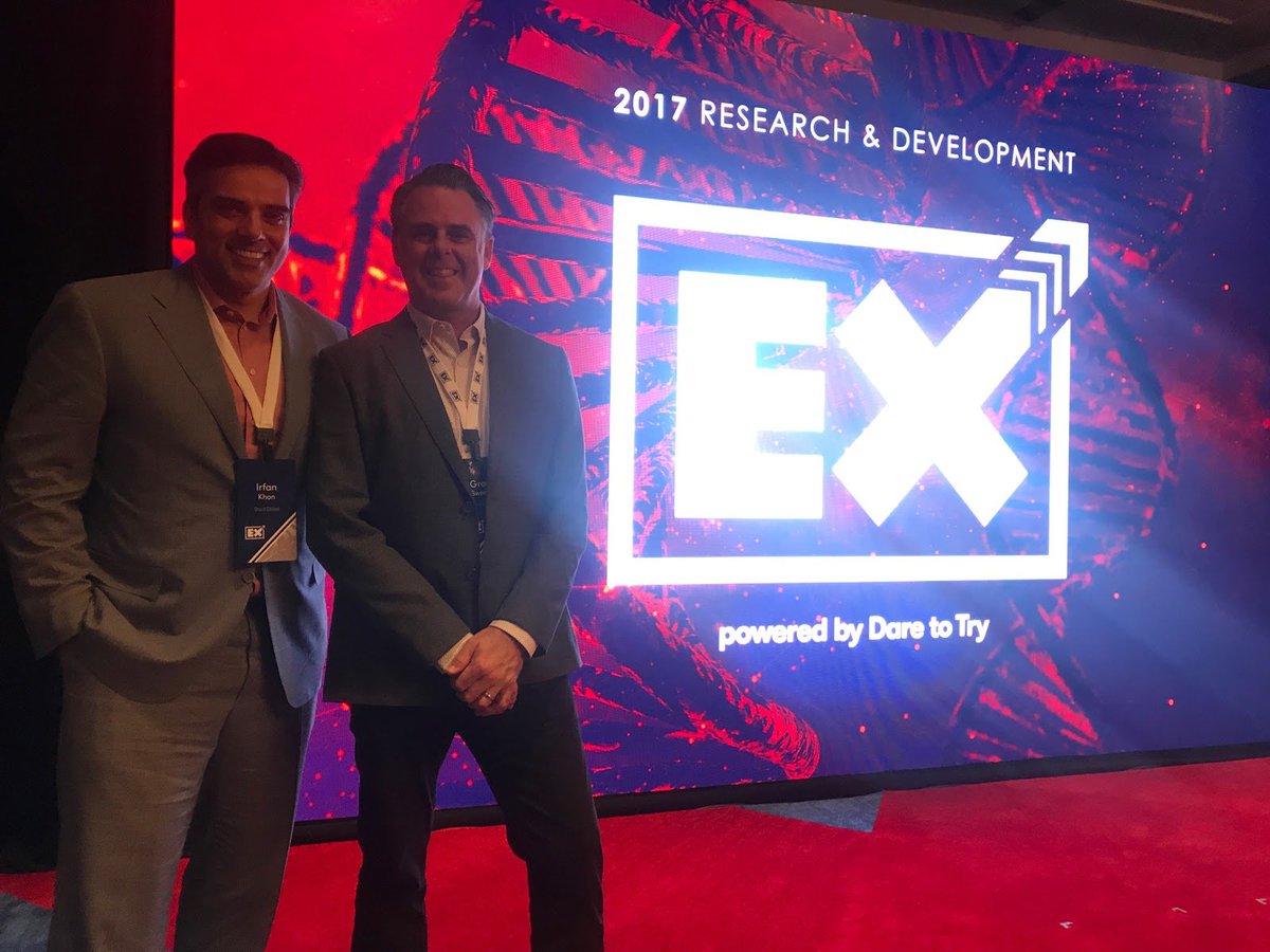 epatientfinder's tweet photo. ePatientFinder's @noasweatt and @circuitclinical's Dr. Irfan Kahn at @pfizer EX Conference #EX2017 https://t.co/zweHnocd36