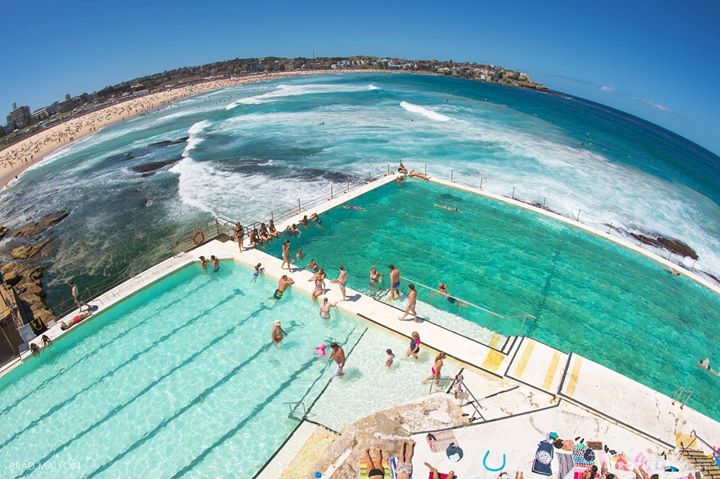 contiki's tweet photo. A Summer in Australia has never looked better 😍

📍Bondi Icebergs, Sydney https://t.co/giTQYpI8QE